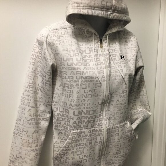 Under Armour Hoodie Hooded Sweater Full  Zip - Picture 2 of 6
